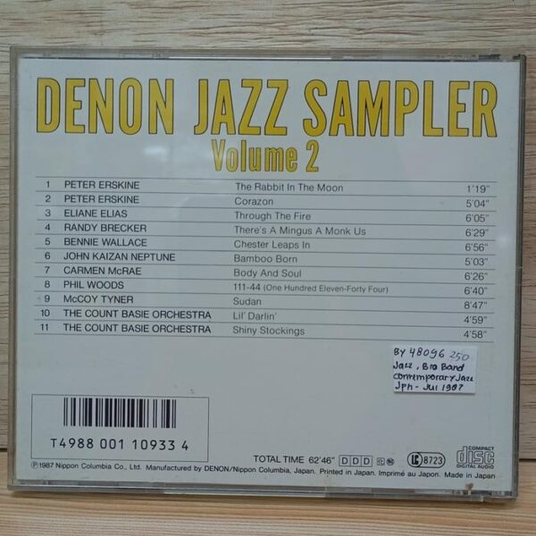 CD Denon Jazz Sampler Volume 2