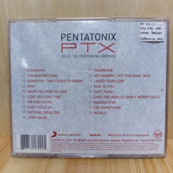 CD Pentatonix - Ptx vols. 1 & 2