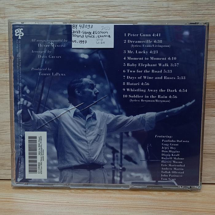 CD dave grusin - two for the road (the music of henry mancini) - Gambar 2