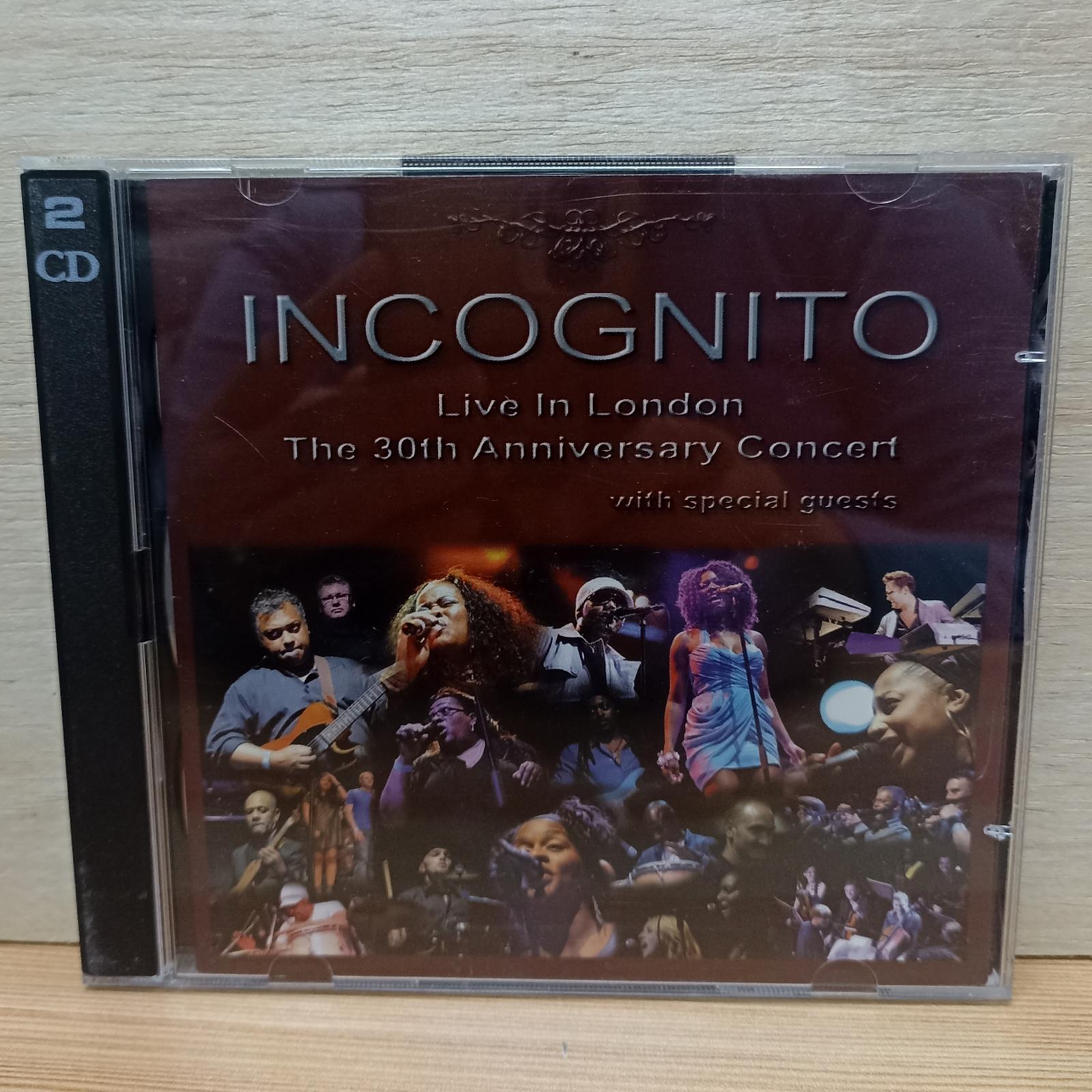 CD incognito - live in london (the 30th anniversary concert)