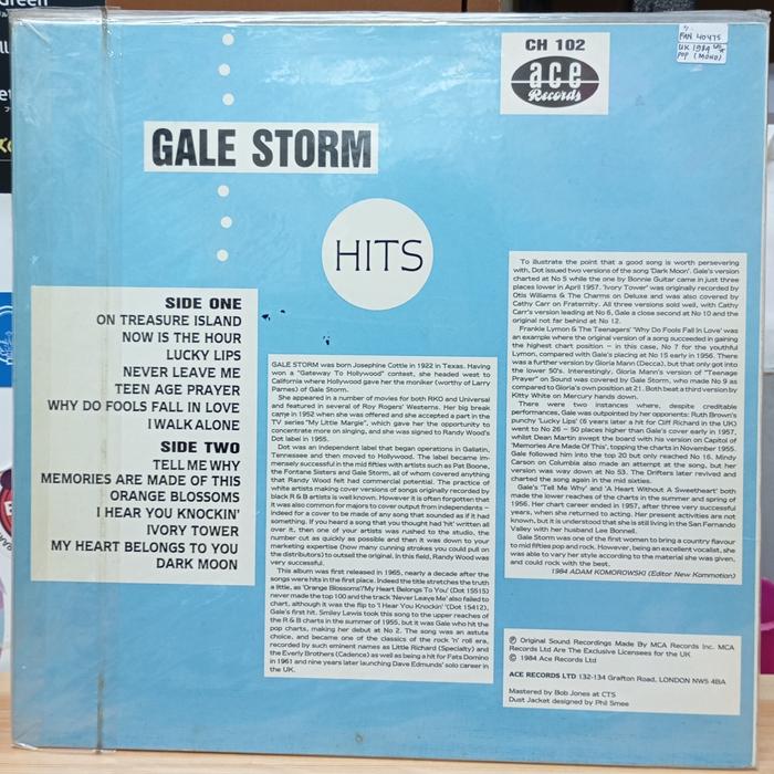 Vinyl Gale Strom Hits (uk 1984) - Gambar 2