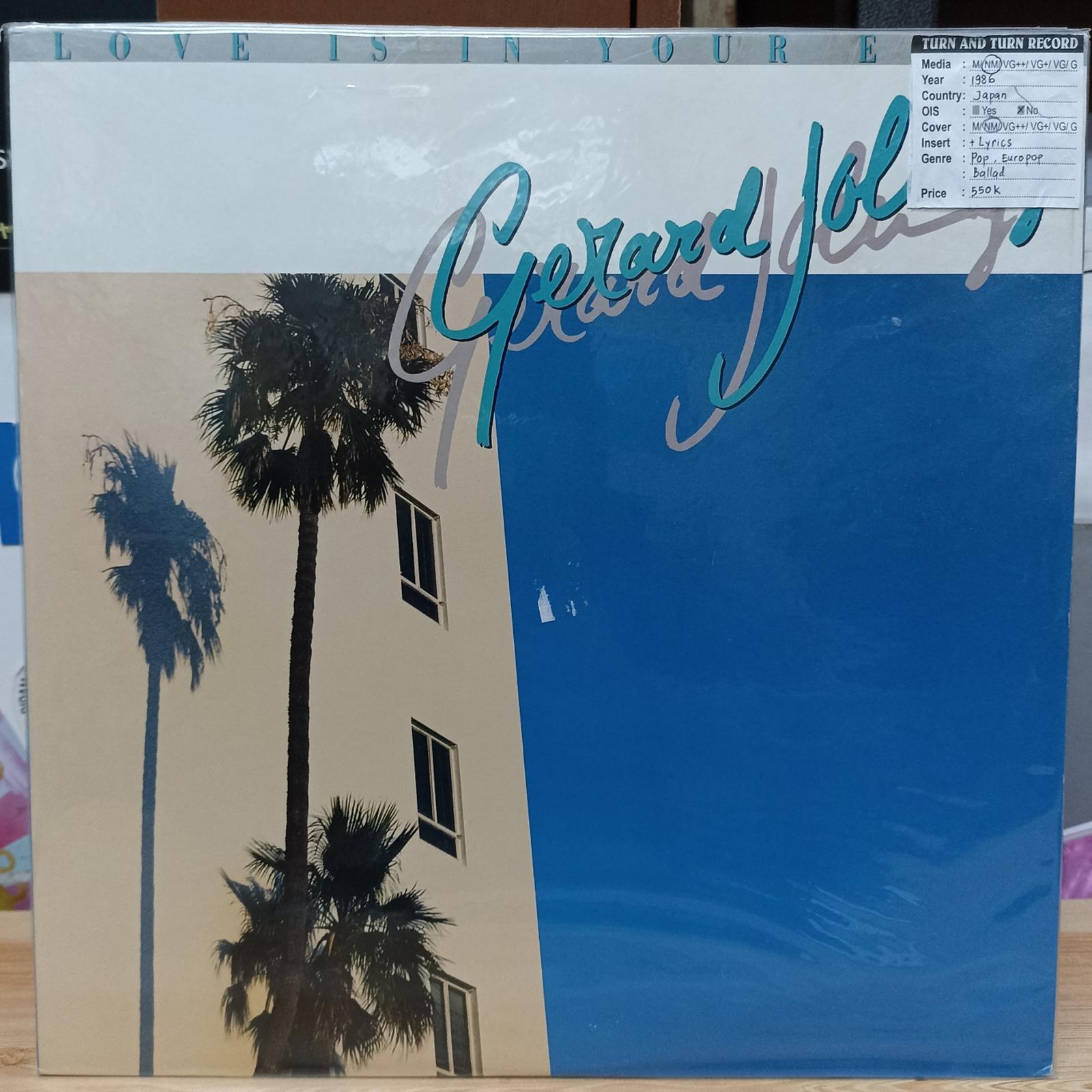 Vinyl Gerard Joling - Love Is In Your Eyes (jpn 1986)