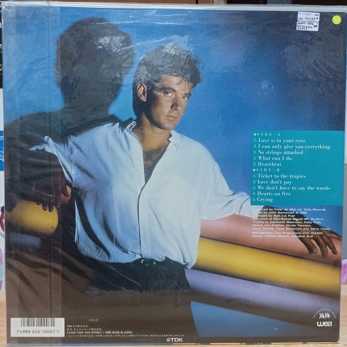 Vinyl Gerard Joling - Love Is In Your Eyes (jpn 1986) - Gambar 2
