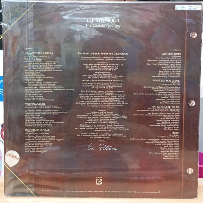 Vinyl Lee Ritenour - The Captain's Journey - Gambar 2