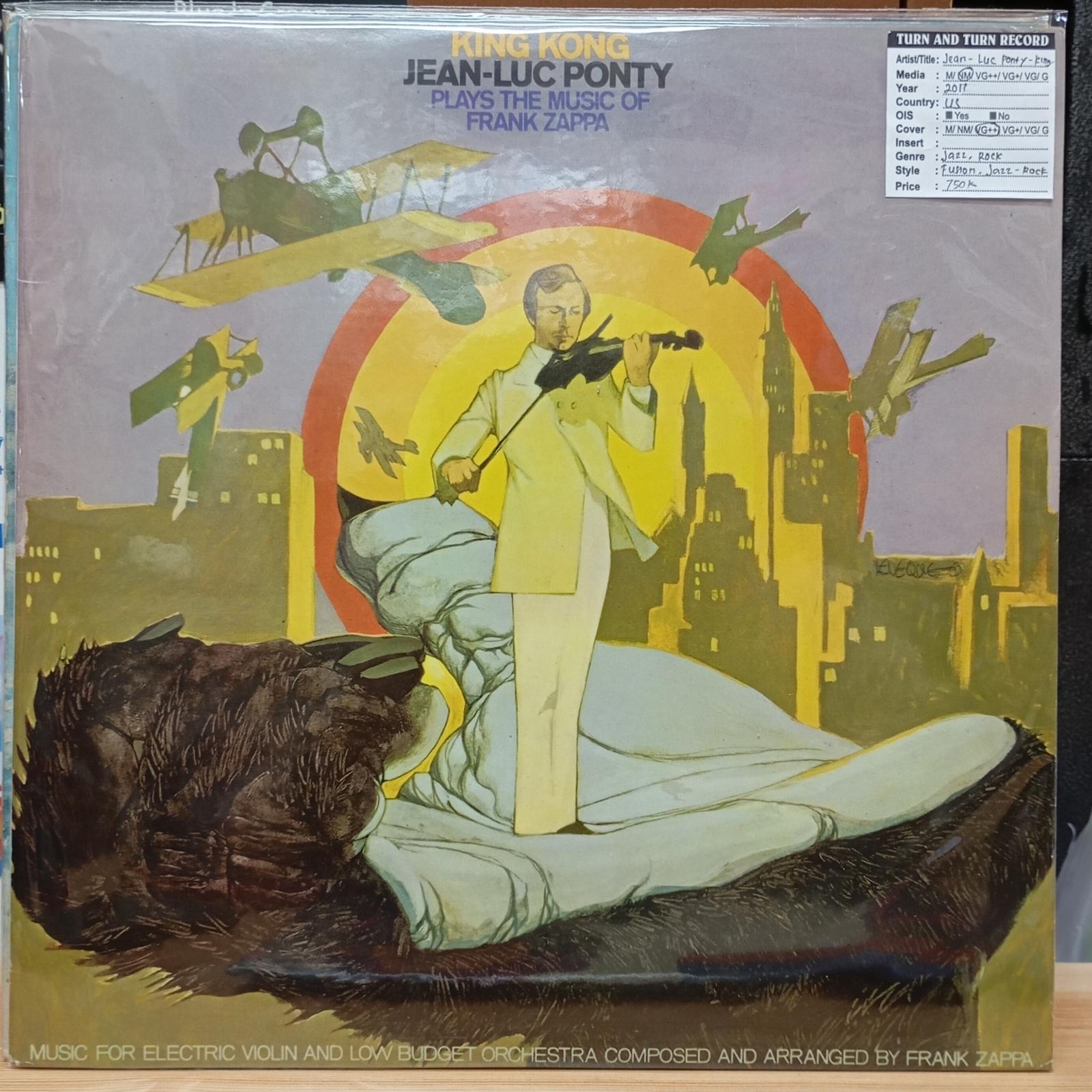 Vinyl Luc Ponty Plays The Music Of Frank Zappa - King Kong Jean