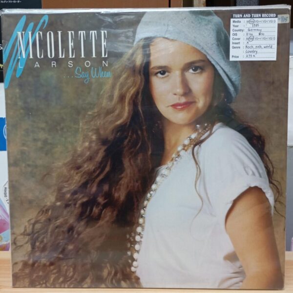 Vinyl Nicolette Larson - Say When