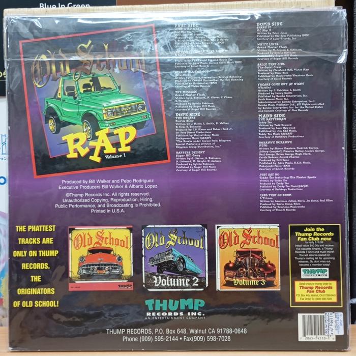 Vinyl Old School - Rap Volume 1 - Gambar 2