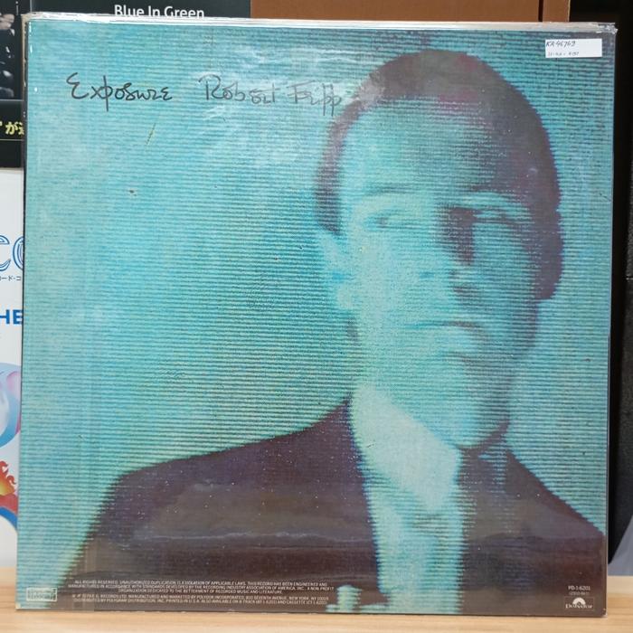 Vinyl Robert Fripp - Exposure - Gambar 2